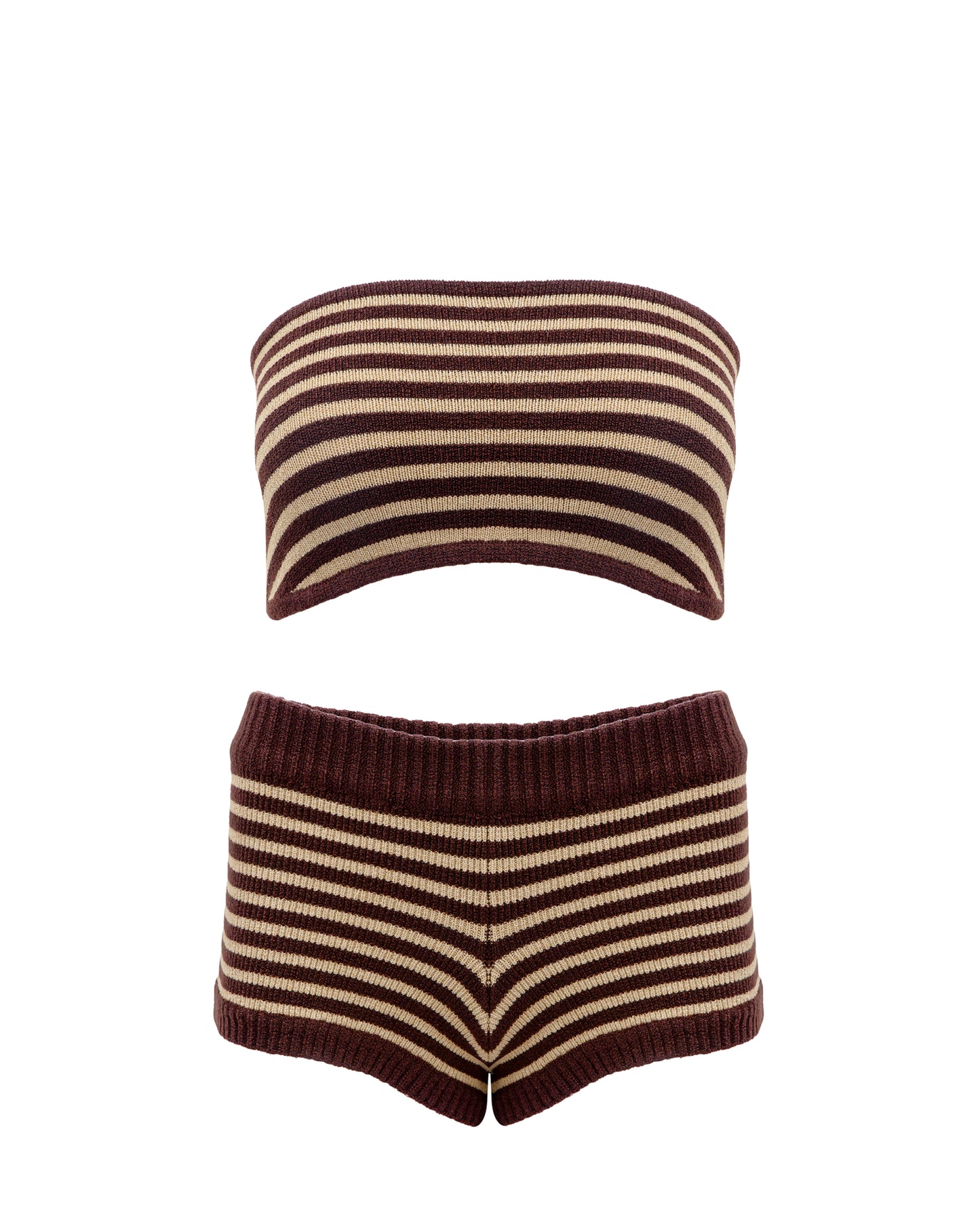 Amed Knit Set- Latte