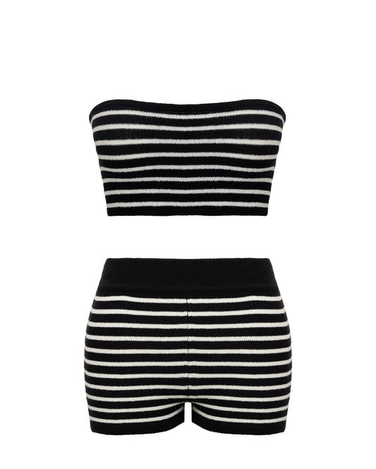 Gili Knit Set - B/W